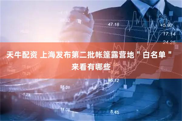 天牛配资 上海发布第二批帐篷露营地＂白名单＂ 来看有哪些